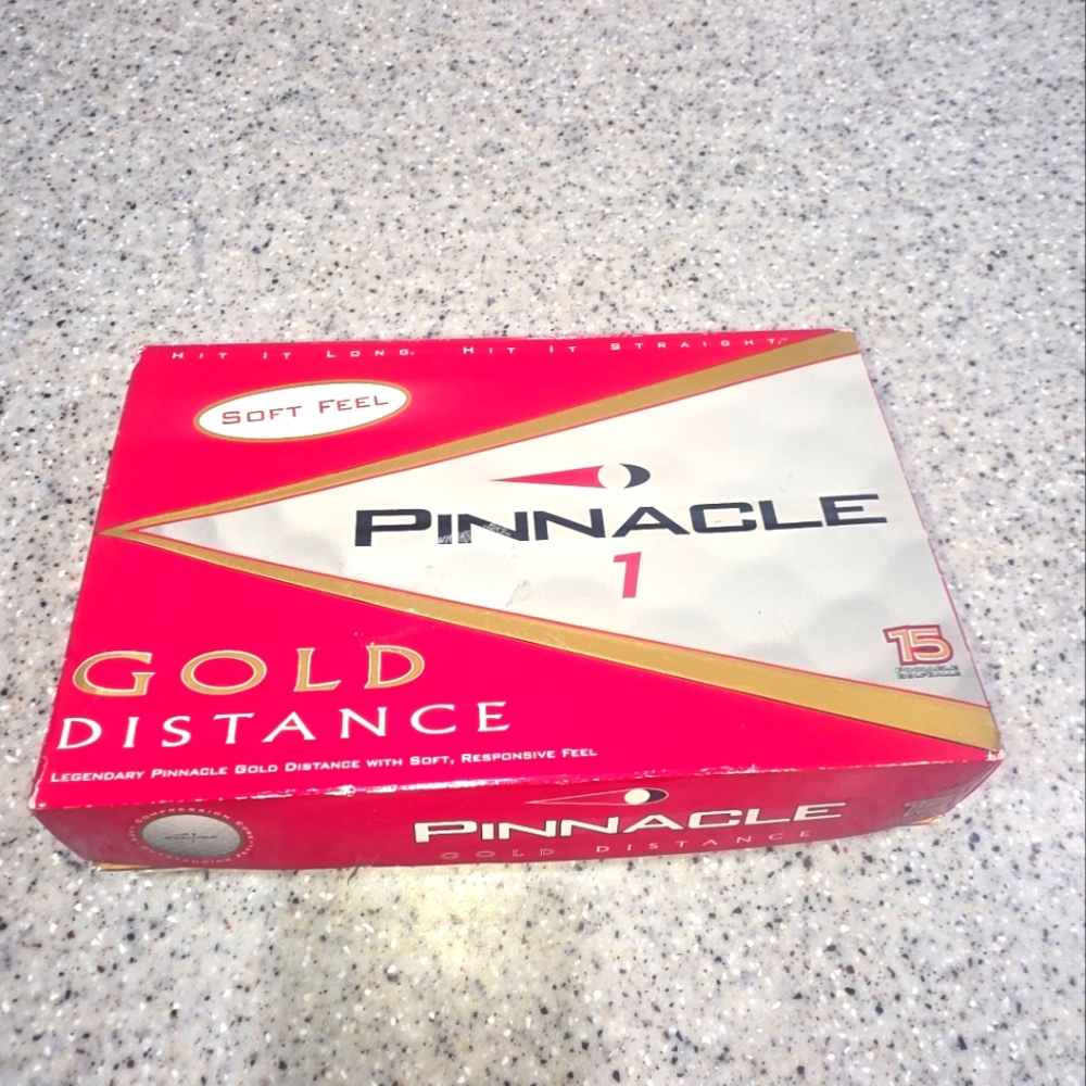 Pinnacle Gold Distance Golf Balls #1 8 Balls